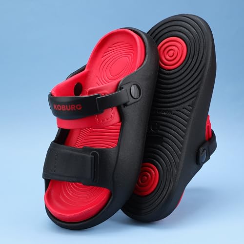 Image of KOBURG Unisex Kids Sandals| Lightweight | EVA Upper & Sole | Flexible & Comfort KS-104