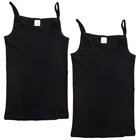 HERMKO 62460 Kit de 2 Camisetas de Correas Funcional para niñas Cover