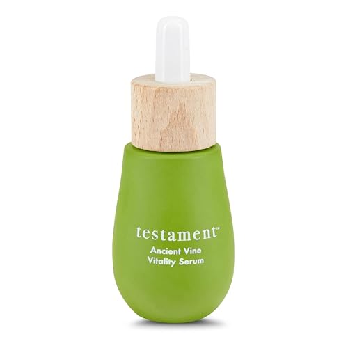 Testament Ancient Vine Vitality Face Oil Serum Vitamina C Cuidado natural de la piel con beneficios antienvejecimiento. Inspirado en la dieta