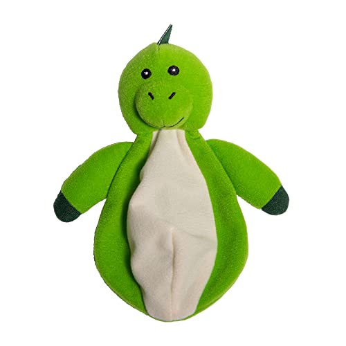 Image of J.L. Childress BooBooZoo Reusable Kids Ice Pack - Soft Buddy Compress, First Aid Cool Pack for Babies & Toddlers, for Minor Injuries, Bumps, Aches, & Bruises - Dinosaur