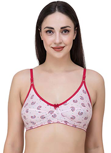 Image of Fasense Women's Wire Free Non Padded Cotton Bra