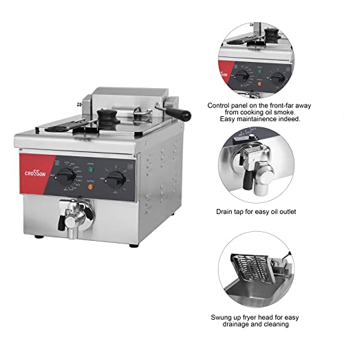 crosson CROSSON 6L Electric Countertop Deep Fryer EF-6V の商品画像 2