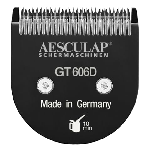 Rotschopf24 Aesculap Scherkopf GT606D Premium mit DLC Beschichtung für Akkurata und Akkurata 2 (GT405 / GT407), sowie Vega und Vega 2 (GT410 / GT412). Schneidsatz, Ersatzscherkopf, Ersatzschneidsatz.