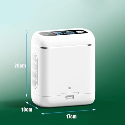 sopan Portable Oxygen Generator for Travel 1-5L,Dual Modes Lightweight Oxygen Machine with Complete Set of Accessories,ulse Portable Oxygen Machine for Home/Travel Use 90%+-3%,AC/DC