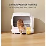 UBPET Self Cleaning Cat Litter Box, XXXL Automatic Litter Box for Multiple Cats, Weight Sensors Safety Protection, Smart APP Control, Odor Control, Works with Clumping/Bentonite Litter (XX-Large) - Image 4