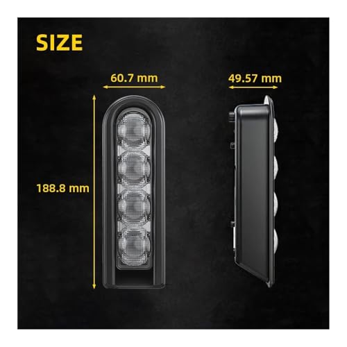 Moto LED feux arrière inserts remplissage sacoche arrière feux latéraux Road Glide Ultra FLTRU