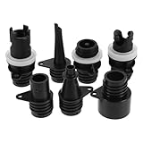 HEMOTON 7 Stück Luftpumpenadapter für Kajak und Schlauchboot Kompatibel mit Sup und Paddleboard Luftdichter Ventiladapter für Aufblasbare Wassersportartikel