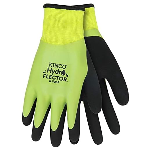 Kinco HydroFlector Waterproof Double Thermal Knit Shell & Double-Coated Latex Glove