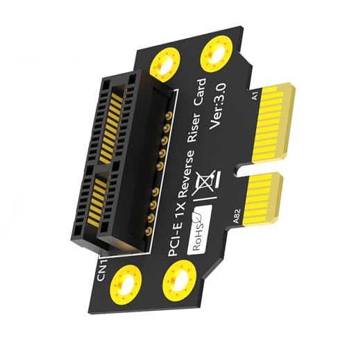 Tarjeta elevadora PCIE de 32 mm, inversa de 90 grados, macho a hembra, PCIE, 1 x a 1 conversión, adaptador de tarjeta elevadora para servidores