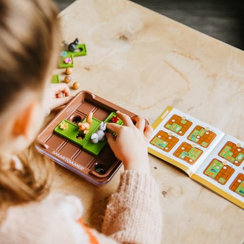 Smartgames Squirrels Go Nuts Board Game (60 Challenges), Multicolor