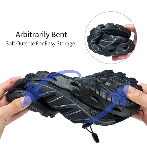 Alibress Water Shoes for Women Men Slip-on Hiking Water Shoes Quick-Dry Aqua Beach Swim River Shoes4