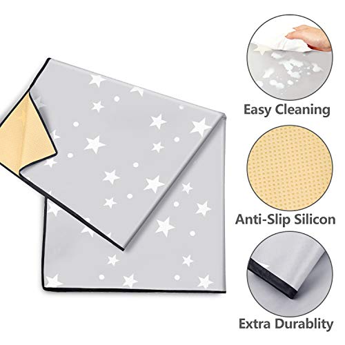 Washable Splat Mat For Under Highchairs, Waterproof Baby Spill Mat Anti-Slip Floor Splash Mat For Floor Or Table, Arts,Crafts,Playtime #TOP2