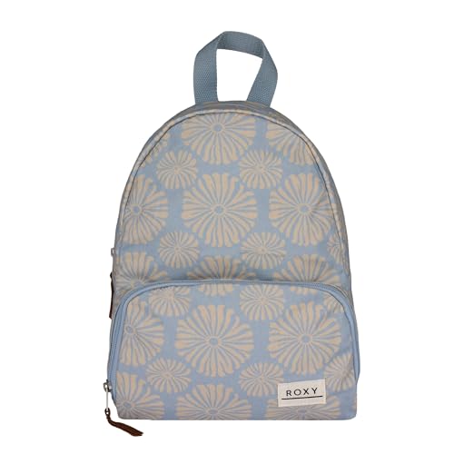 Image of Roxy Women's Always Core Backpack | Travel | Everyday Carry | Beach | Polyester | 8L Capacity - Chambray Tropical Tile