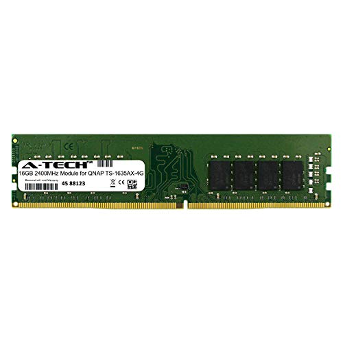 A-Tech 16GB ���W���[�� QNAP TS-1635AX-4G �f�X�N�g�b�v & ���[�N�X�e�[�V���� �}�U�[�{�[�h �݊� DDR4 2400Mhz �������[ RAM (ATMS365043A25822X1)