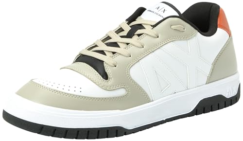 Armani Exchange Men's Duck, Sneaker, Rope+Offwhite, 44