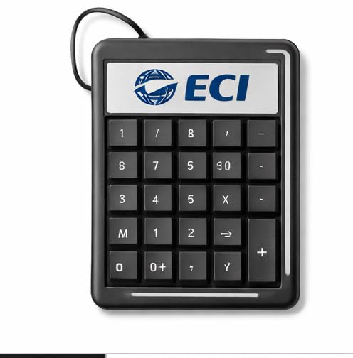 USB Numeric Keypad – Portable External Number Pad for Laptop & PC | Plug & Play | Slim Design-image-16
