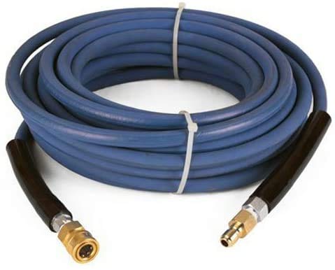 Raptor Blast 4000 PSI Blue 2 Wire Braid Pressure Washer Hose 100' w/Couplers