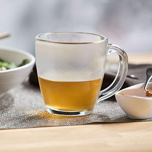 Libbey Tapered Glass Mugs, 15.5-Ounce, Set Of 8 #TOP3