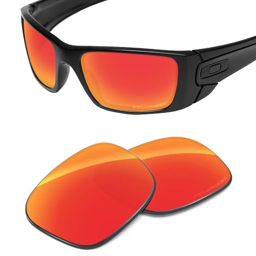 Image of Performance Replacement Lenses Compatible with Oakley Fuel Cell OO9096 Polarized, UV Protection, Anti-Scratch