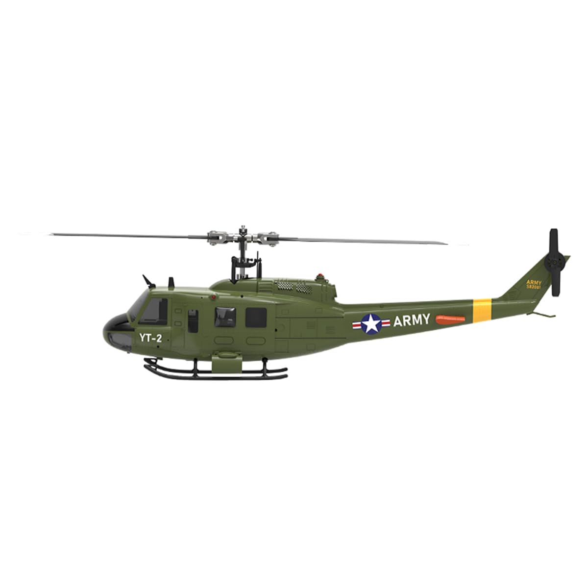 Amazon | mbbTEfs YU XIANG F07-V 1/34 スケールヘリコプター、UH-1