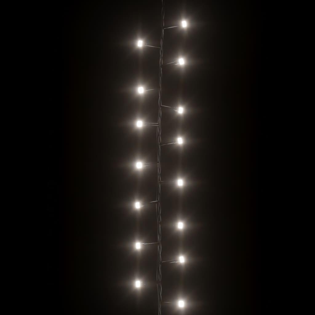 lichterkette draht,led batterie,draht lichterkette batterie,LED-Lichterkette mit 1000 LEDs Kaltweiß 25 m PVCGeeignet für Patio, Schlafzimmer, Wohnzimmer, Weihnachten