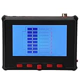 Schermo da 4,3 pollici: il monitor per test CCTV è dotato di un mini schermo da 4,3 pollici, protetto da pellicola e gomma su entrambi i lati, che consente di utilizzarlo in diversi ambienti. Leggero e compatto nelle dimensioni, il monitor di test CCTV è molto comodo da trasportare e installare per lavorare all'aperto.