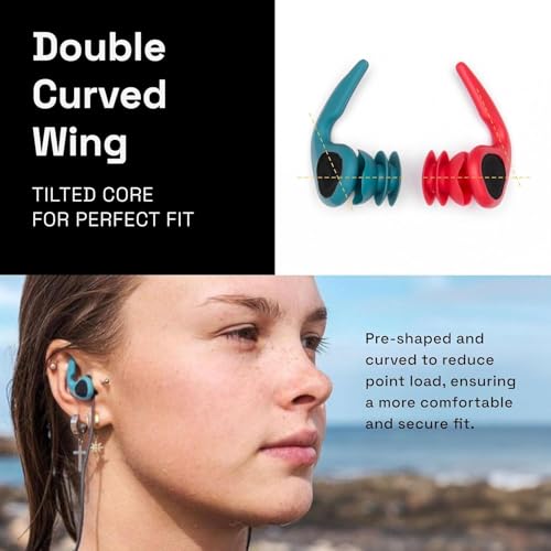 Creatures of Leisure Surf Ears Plugs 3.0 Red Teal - Thumbnail 5