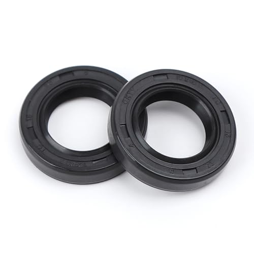 Gofira 2Pcs Oil Seal 15mm x 25mm x 5mm in High-Concentration Nitrile Rubber Material Double Lip with Spring for CFmoto Cforce Zfore Ufore 500 600 800 950 1000 OEM Parts Number:0180-065002