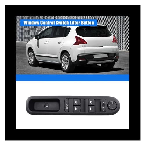 Interrupteur commande vitre électrique principale bouton levage porte avant gauche 3008