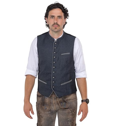 Gilet traditionnel homme Schöneberger idéal pour la Fête de la Bière et les soirées