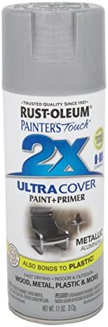Painter's Touch 2X 12 Oz Metallic Aluminum Cover Spray Paint [Set of 6]