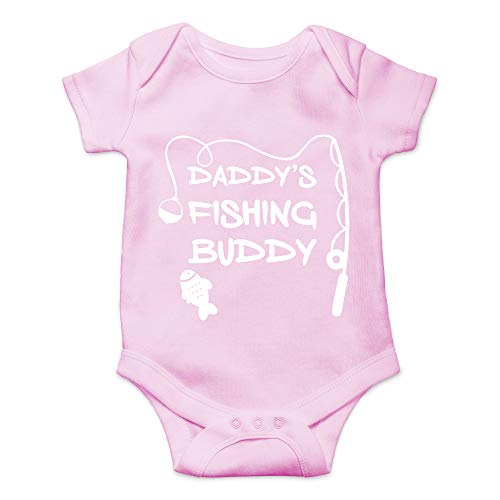 Image of CBTwear Daddy's Fishing Buddy - Baby Clothes - Funny Newborn Bodysuit Outfits for Boys and Girls