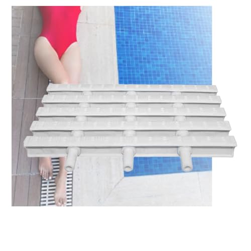 Couvercle de drain de sol pour allées de piscine et terrasses familiales
