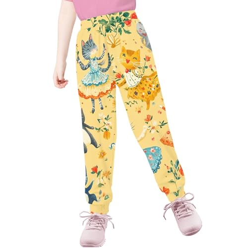 Sweatpants Fall Girls Bundle Foot Jogger Pants Boys Comfy Elastic Waist Spring Baggy Sweatpants Casual4