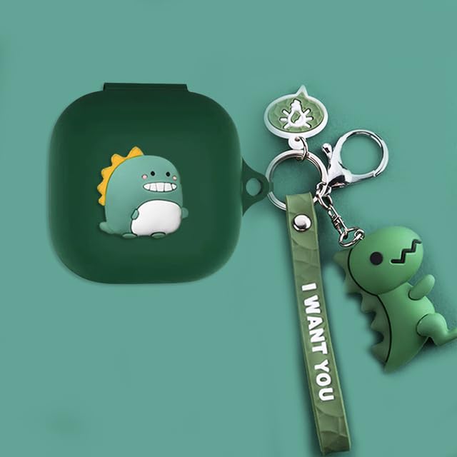 AEsmart - For QCYs T13 АNC Case funny Cartoon Dinosaur/cute Panda Silicone Protective Earphone Cover Accessories box For QCYs T13 (A9 For QCYs T13 АNC)