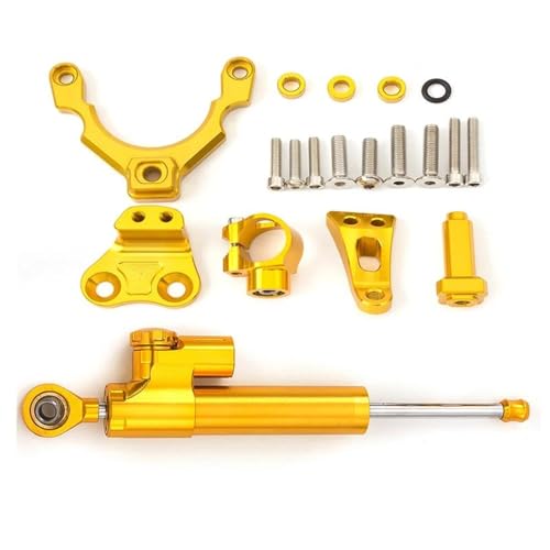 Amortisseur de direction de moto kit de montage jaune pour Z900 2017-2021