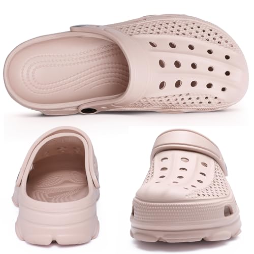 Image of Beslip Comfortable Garden Clogs for Women and Men with Medium Arch Support | Waterproof Slip-Resistant Sandals, Lightweight EVA Slip-On Shoes for Indoor Outdoor