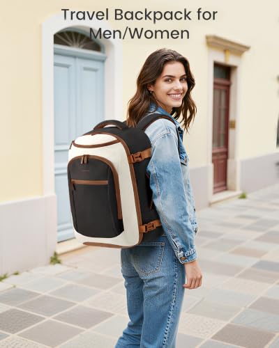 Image of LOVEVOOK 40L Travel Backpack for Women & Men, Airline Approved Carry On Bag