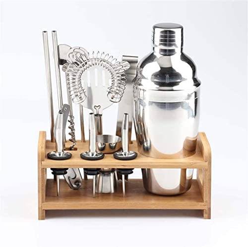 Set Coctelera Kit de 12 Piezas en Acero Inoxidable miniatura 1