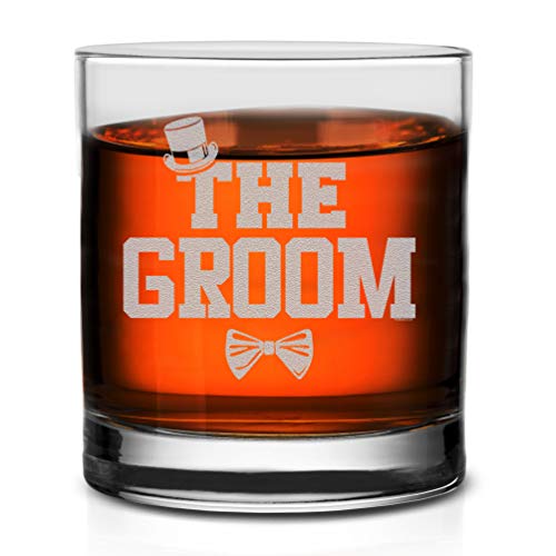 Veracco The Groom Whiskey Glass Gifts For Someone Who Loves