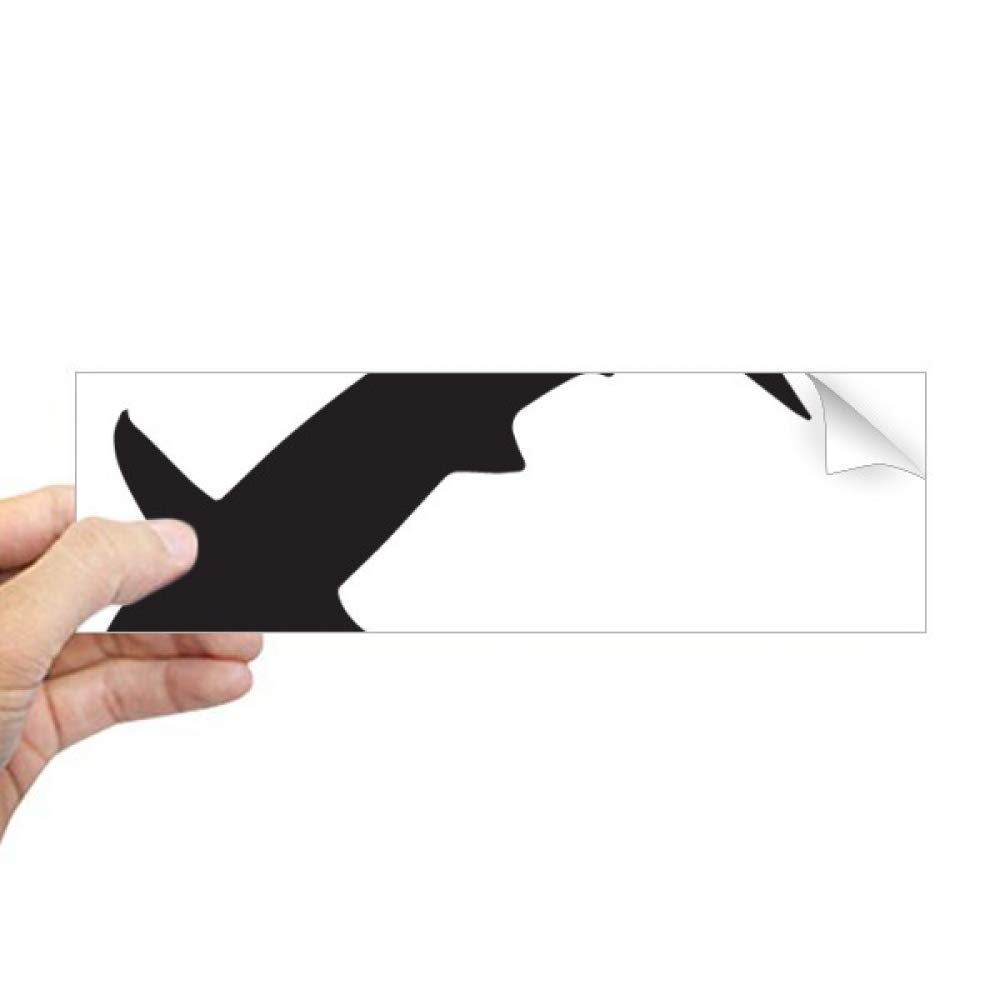 Autocollant requin anti-rayures pour fenêtre et ordinateur portable Blue Ocean