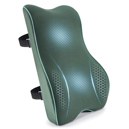 Soft Comfortable Memory Lumbar Support Pillow Back Cushion for Office Chair