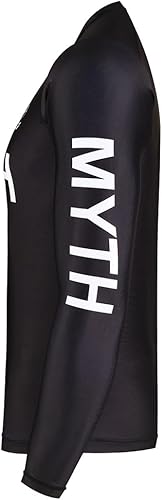 Vista 2 de Myth BJJ MMA Rash Guards Grappling Jiu Jitsu Training No Gi Fight Wear Camiseta de compresión UFC