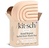 Kitsch Bond Repair Masque capillaire – Traitement solide fortifiant pour restaurer et régénérer | Pour cheveux secs et abîmés | Fabriqué aux États-Unis | Entièrement naturel | Végétalien | Idéal pour