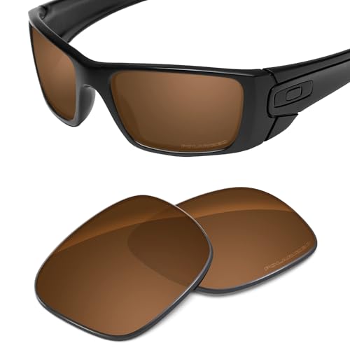 Image of Performance Replacement Lenses Compatible with Oakley Fuel Cell OO9096 Polarized, UV Protection, Anti-Scratch