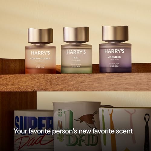 Image of Harry's Moonrise Men's Cologne - Amber Musk Scent - 1.7 fl oz - Notes of Saffron Flower, Iris & Dry Musk - Long-Lasting Eau de Parfum Men's Fragrance