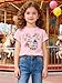PNORATM Magic Shirts for Girls My First Magical Trip Shirt 2026 Kids Girl Animal Kingdom T Shirts Cute Princess Castle Graphic Tees Vacation Summer Short Sleeve Tops