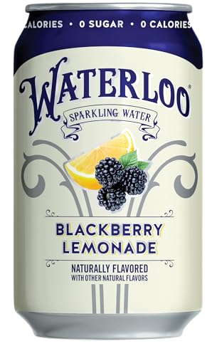 Waterloo Sparkling Water Blackberry Lemonade 144FO
