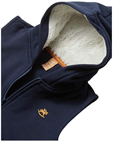 Colete Em Moletom E Pelo Meninos Up Baby, Azul, 08