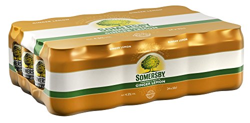 Somersby Ginger - Lemon Cider (24 x 0.33 l)